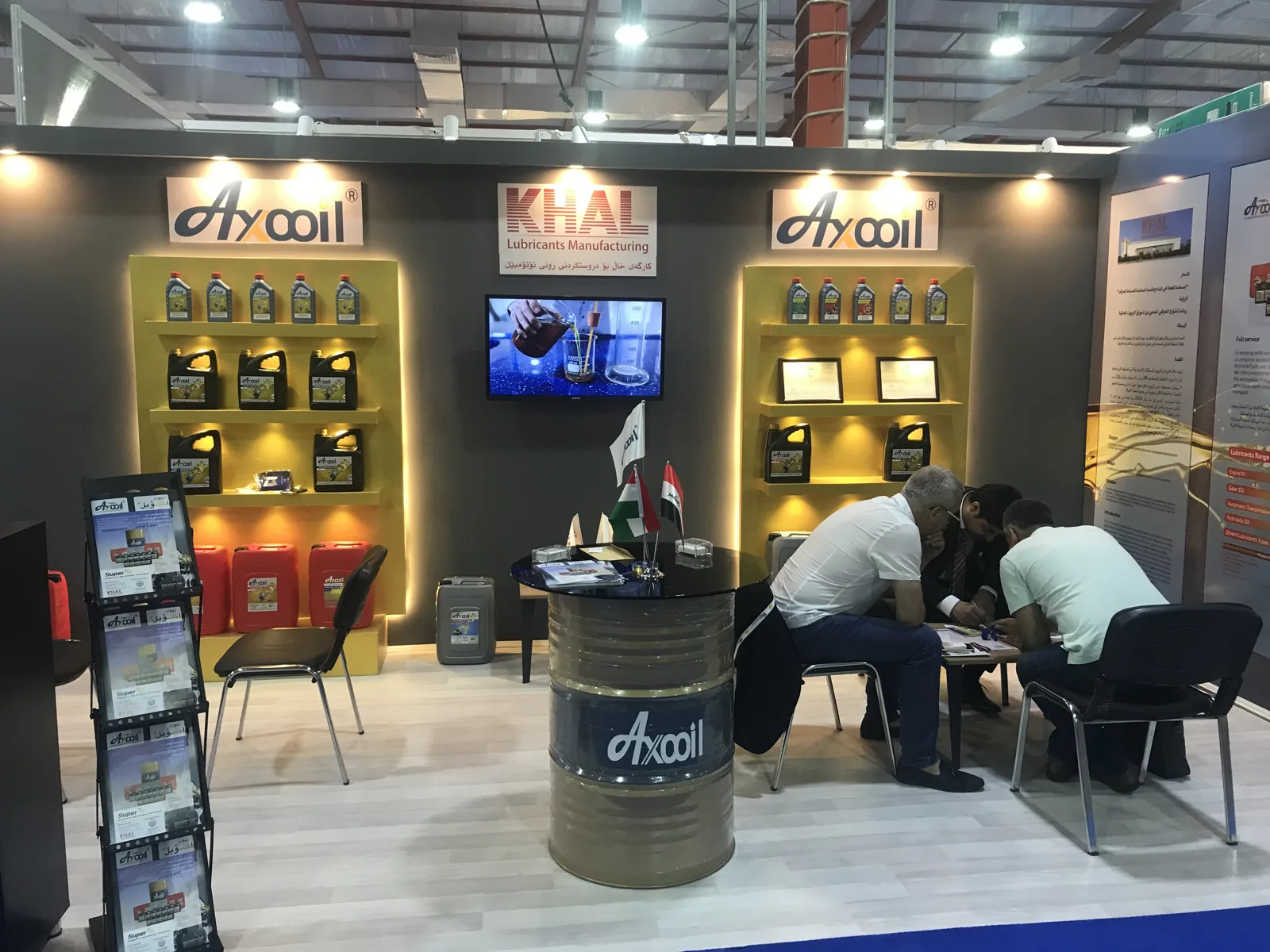 Axooil stand at Autoshow Erbil 2019