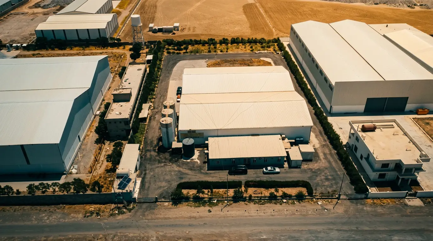 KHAL Lubricants Factory — aerial view